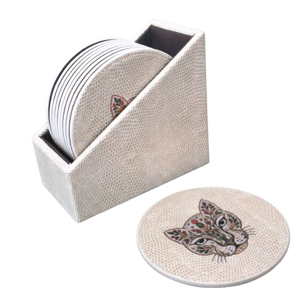 ESTUCHE PORTA VASOS CIRCULARES 12 JAGUAR