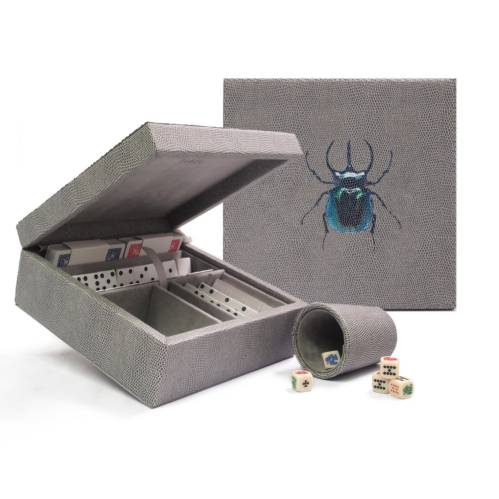 MINI CASINO REPTIL GRIS