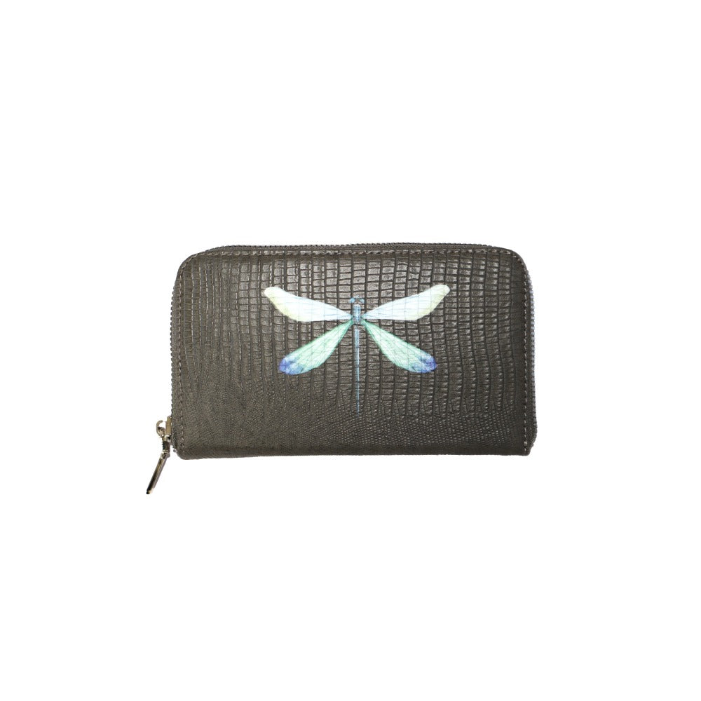 CARTERA MINI LICHA GRIS ARMADILLO