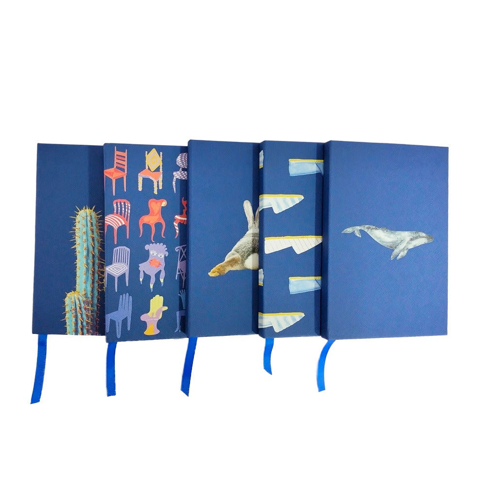 LIBRETA FORRO AZUL MEDIO