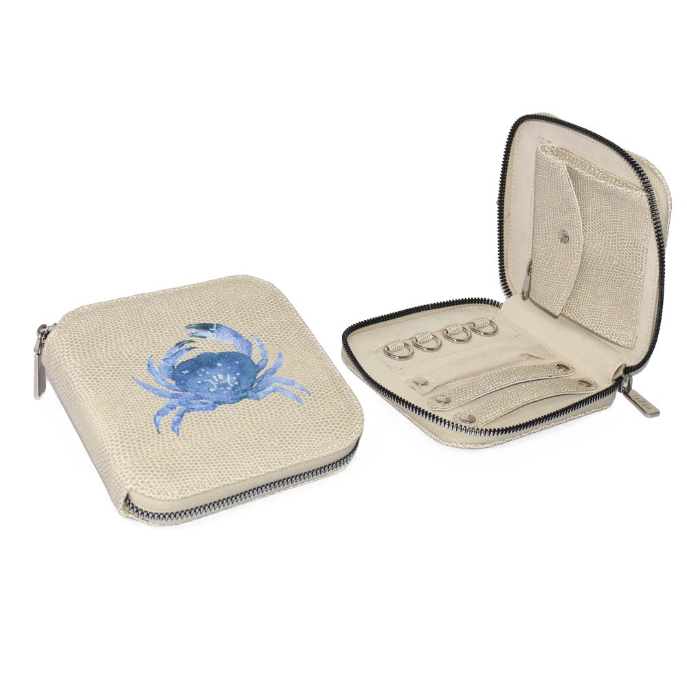 JOYERO DE VIAJE RAYITAS CARNE