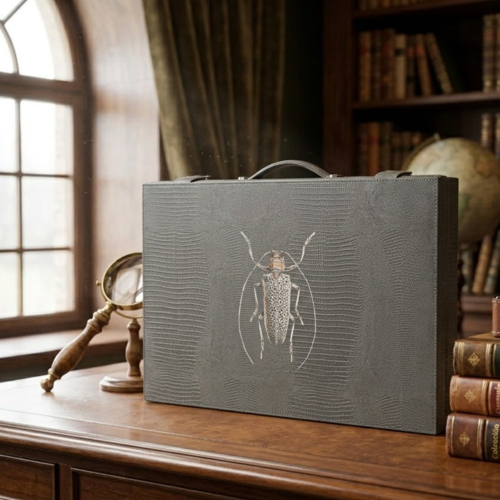 BACKGAMMON MEDIANO GRIS ARMADILLO