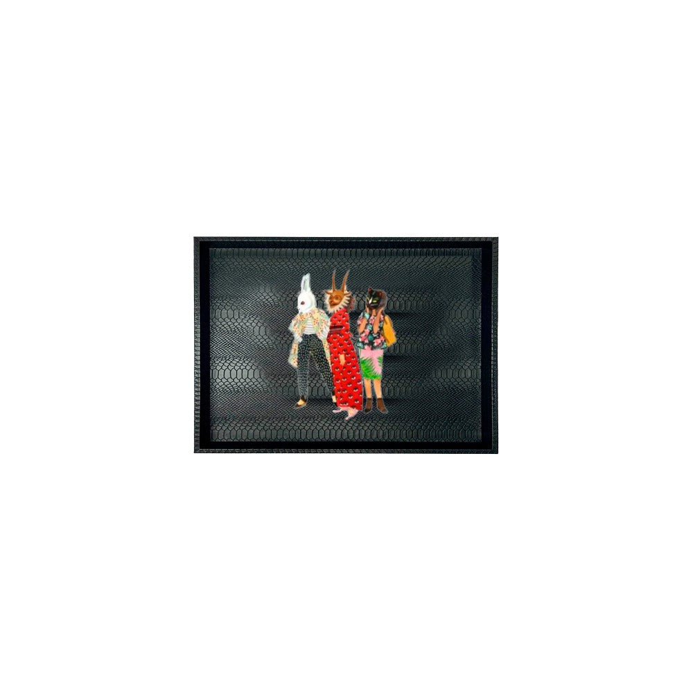 CHAROLA BURO NEGRO MATE