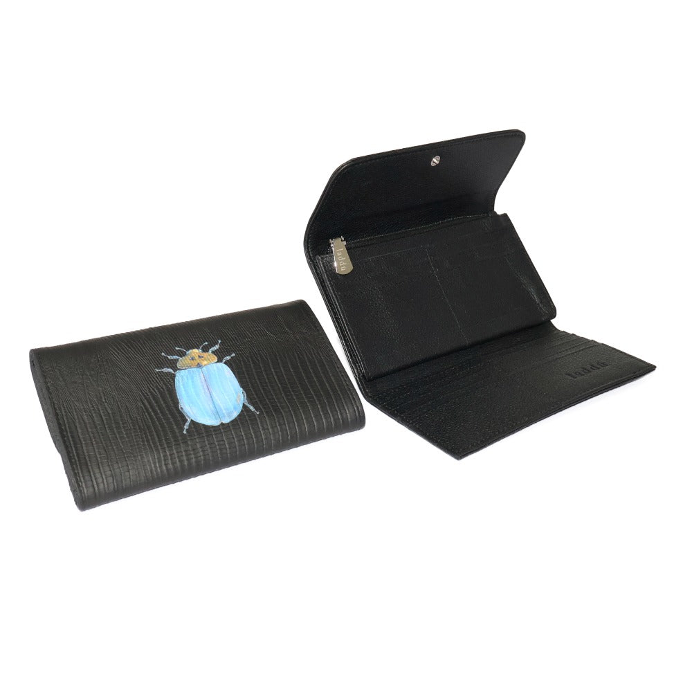 CARTERA LICHA NEGRO ARMADILLO