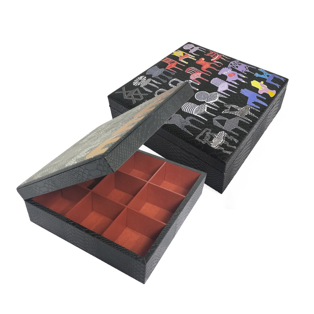 CAJA DE TE 9 NEGRO MATE PEDRO FRIEDEBERG