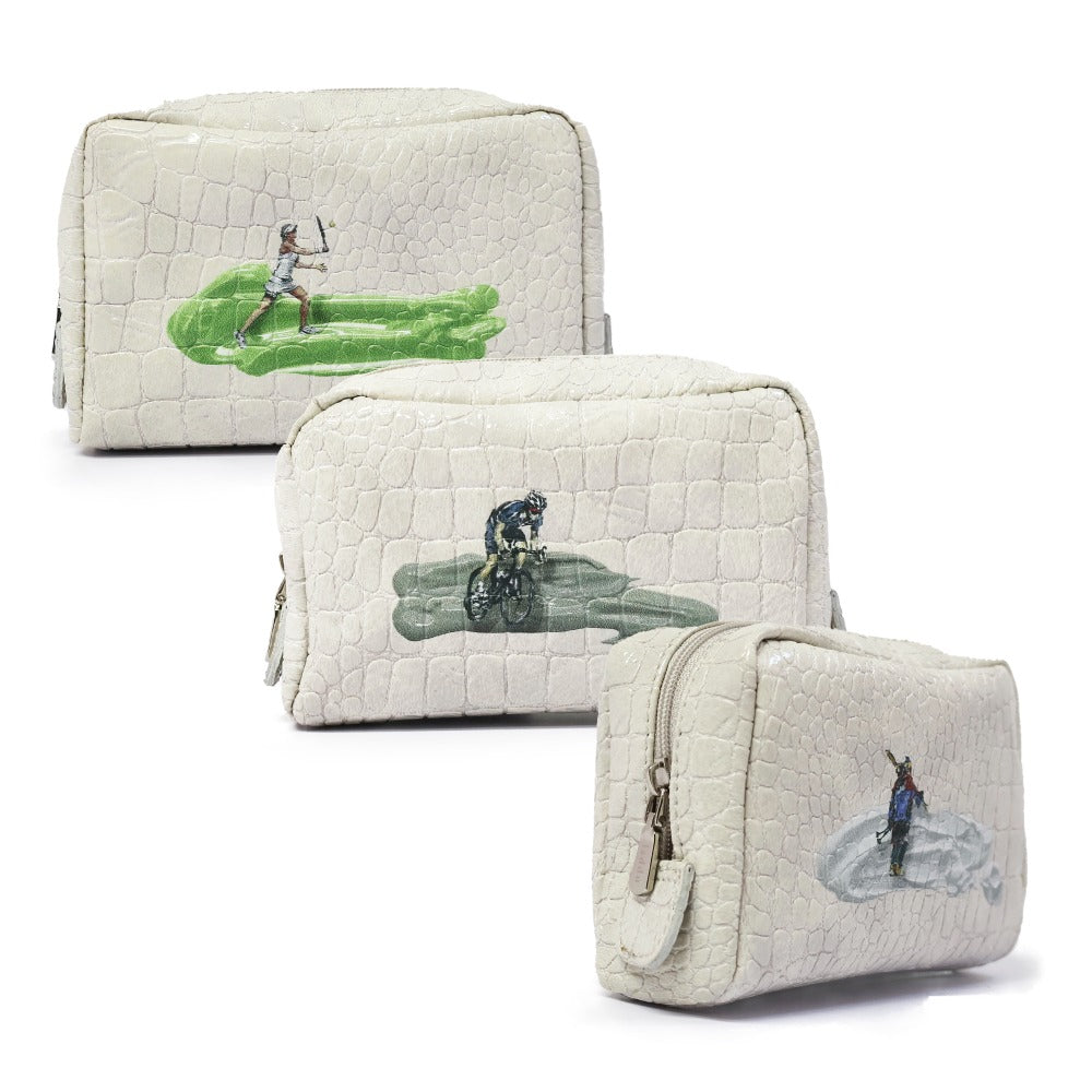 POUCH MONKEY WOMAN GRIS CLARO TAY XACUR