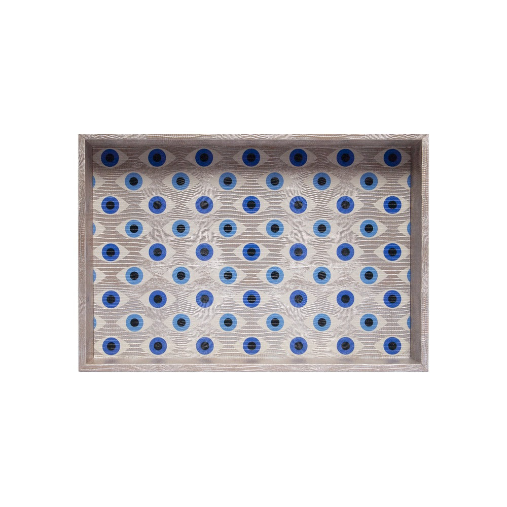CHAROLA MEDIANA TEJUS PLATA BEIGE