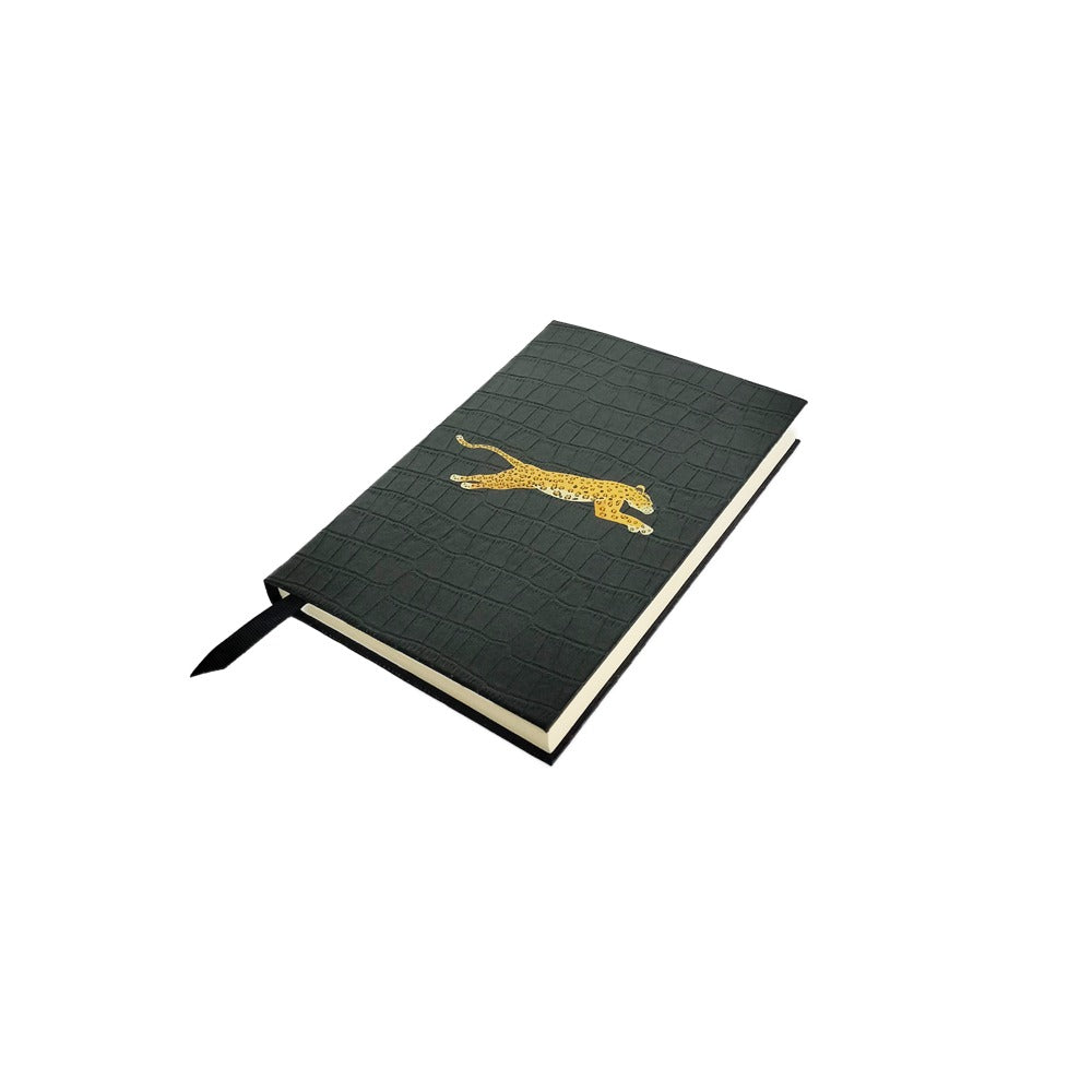 LIBRETA CROCO NEGRO