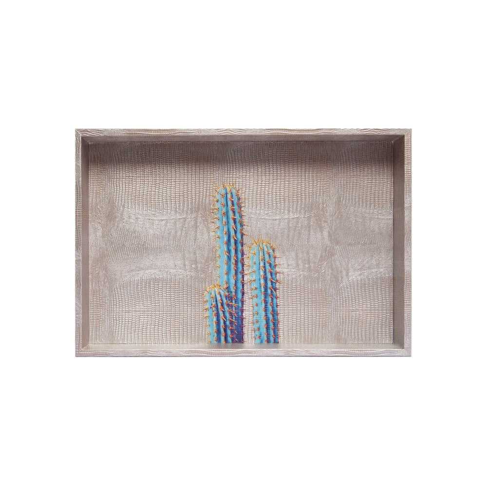 CHAROLA MEDIANA TEJUS PLATA BEIGE