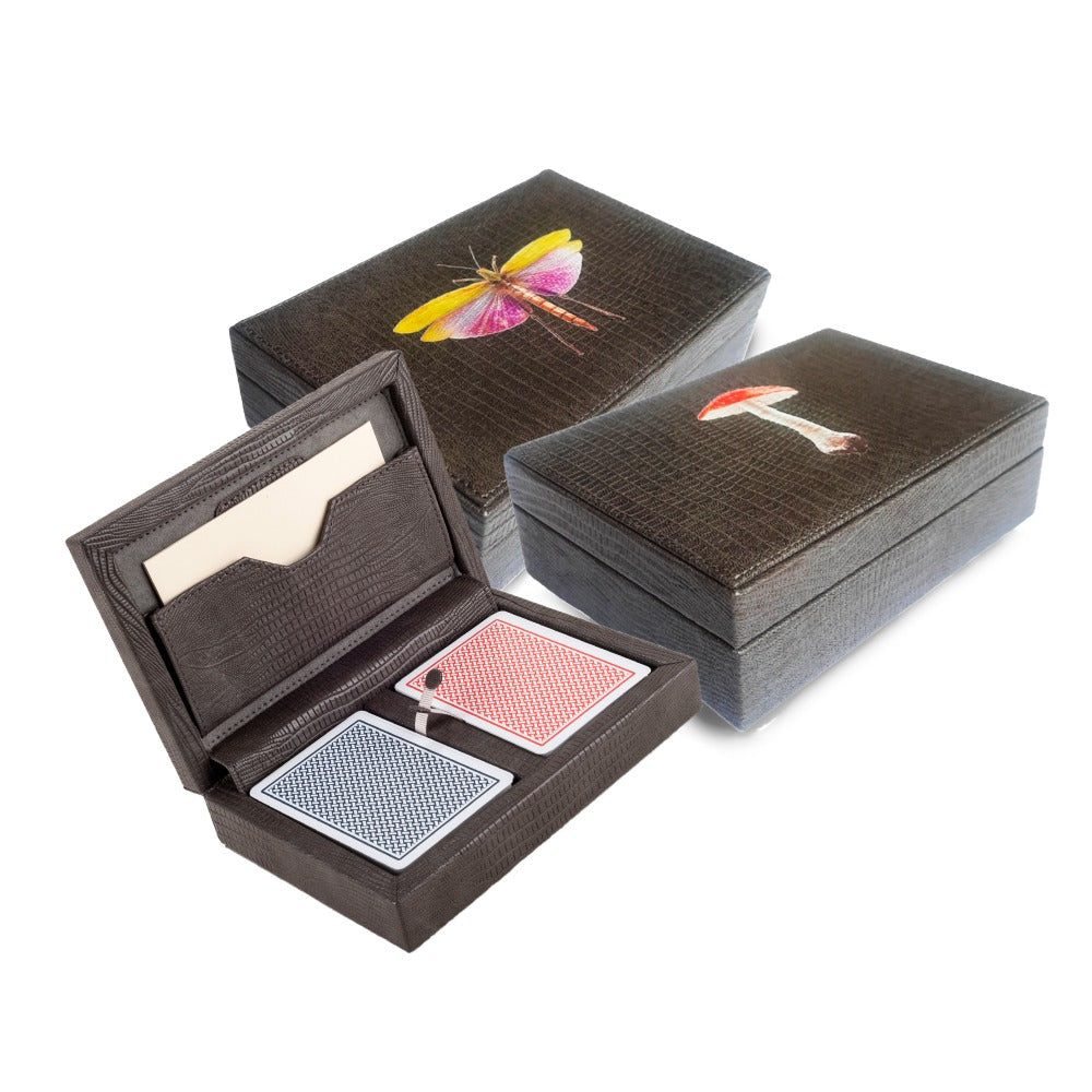 ARMADILLO GREY LUXURY PLAYING CARDS