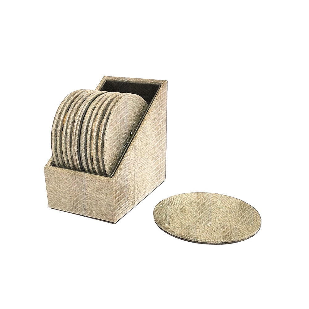 ESTUCHE PORTA VASOS CIRCULARES 12 LISO