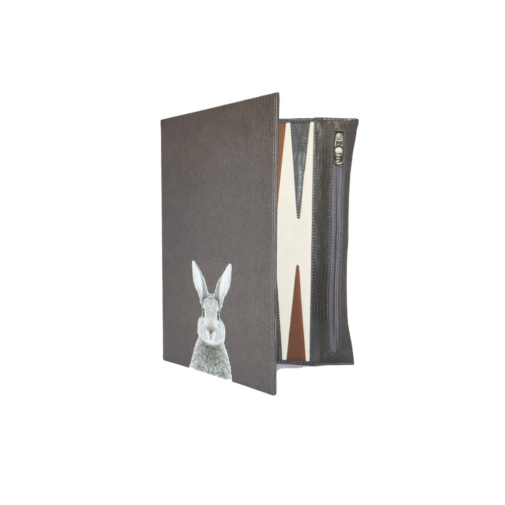 BACKGAMMON DE VIAJE GRIS ARMADILLO