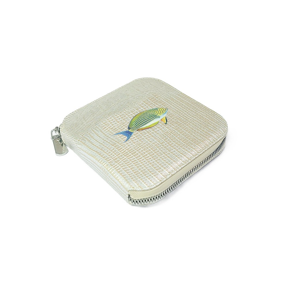 JOYERO DE VIAJE TEJUS PLATA BEIGE