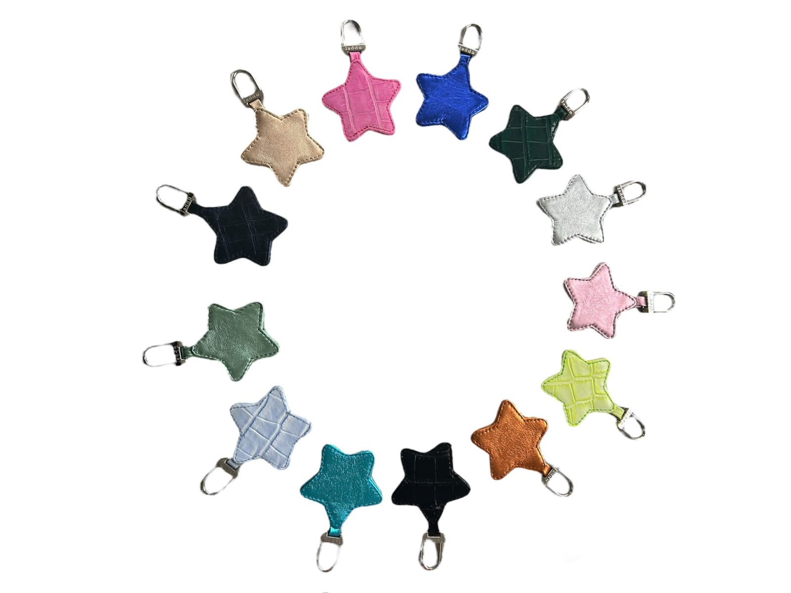 LLAVERO PIEL ESTRELLA