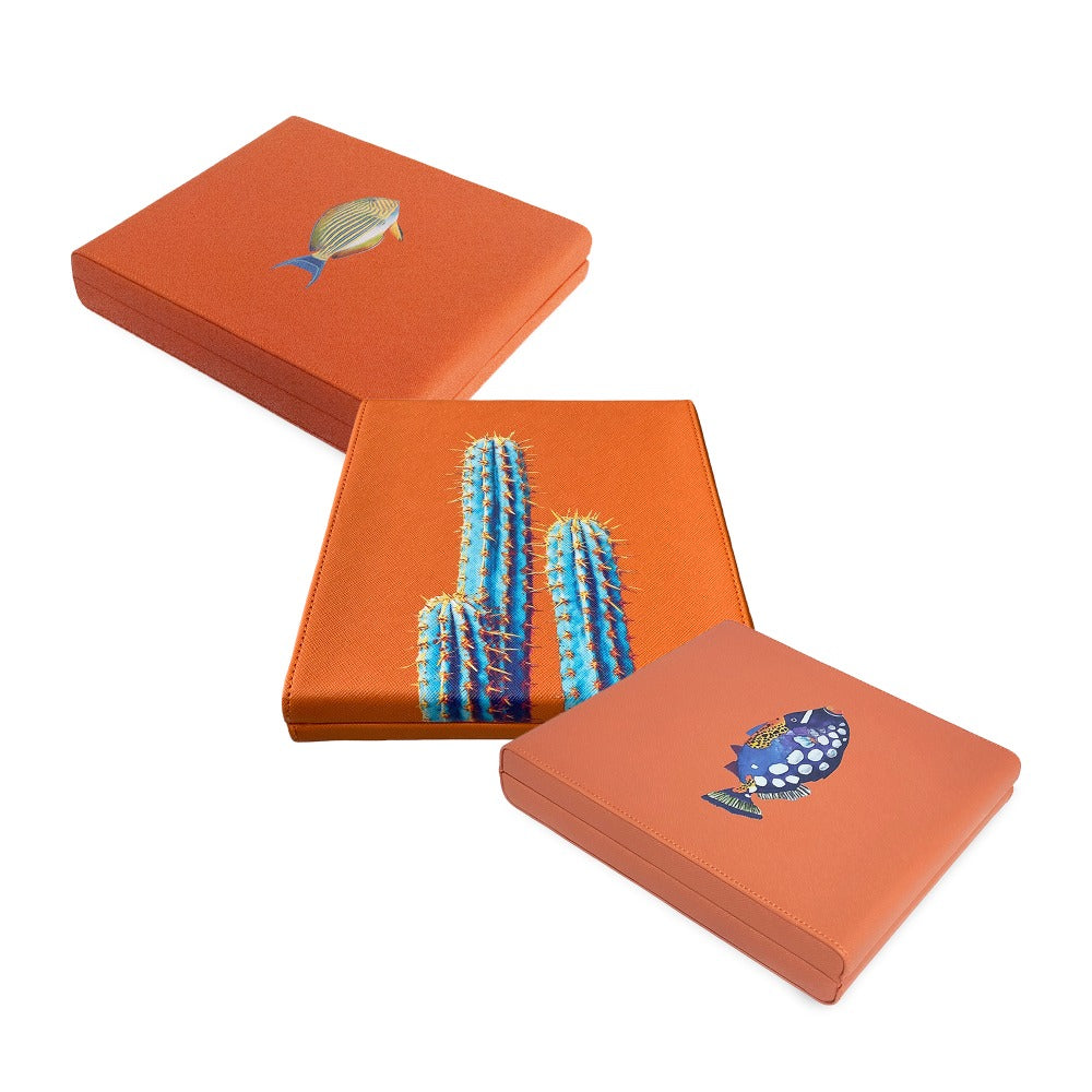 DOMINO INGLES FORRO NARANJA