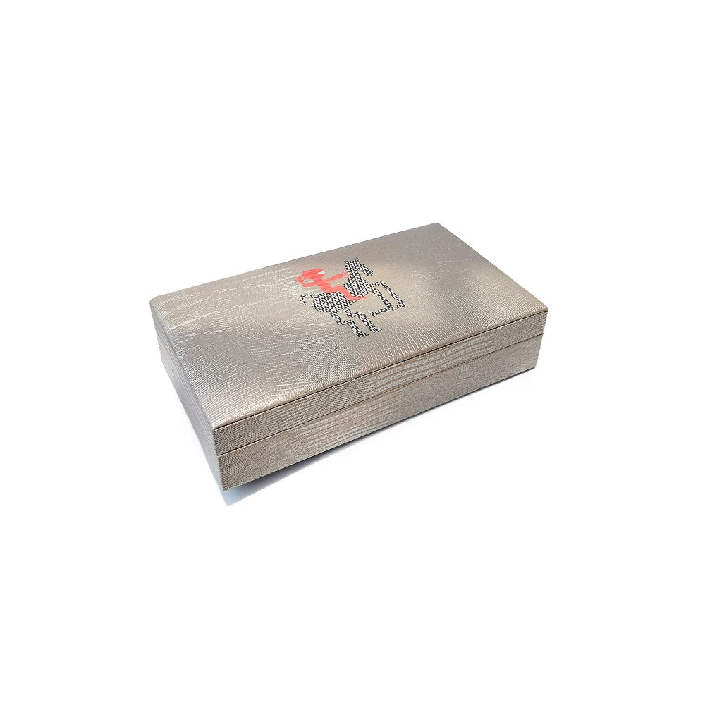 JOYERO ESPECIAL TEJUS PLATA BEIGE AMAZONA 1