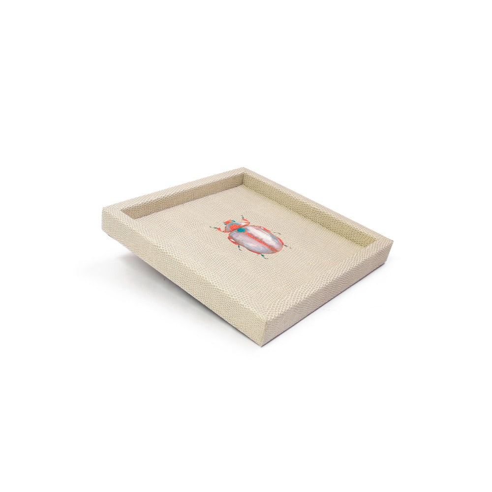 CHAROLA 18 X 18 RAYITAS CARNE