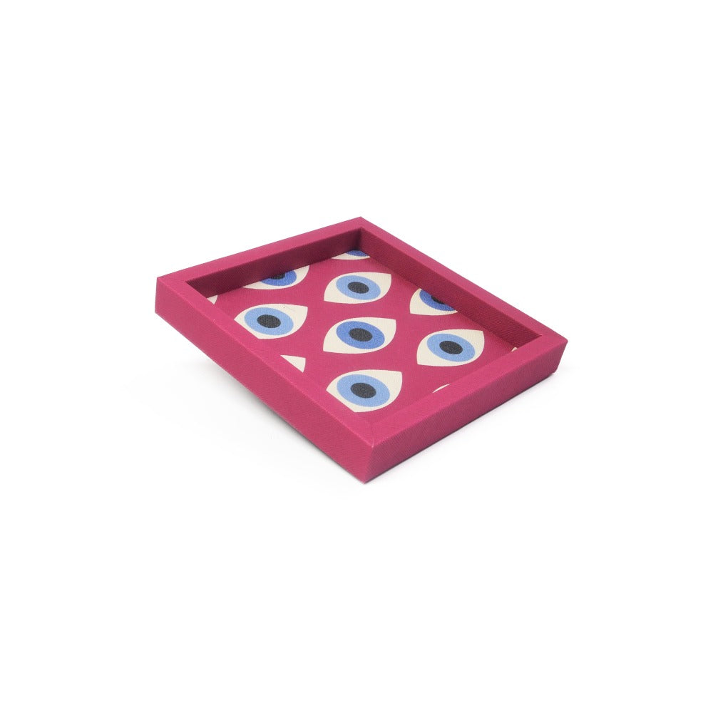 CHAROLA 15 X 15 FORRO MAGENTA