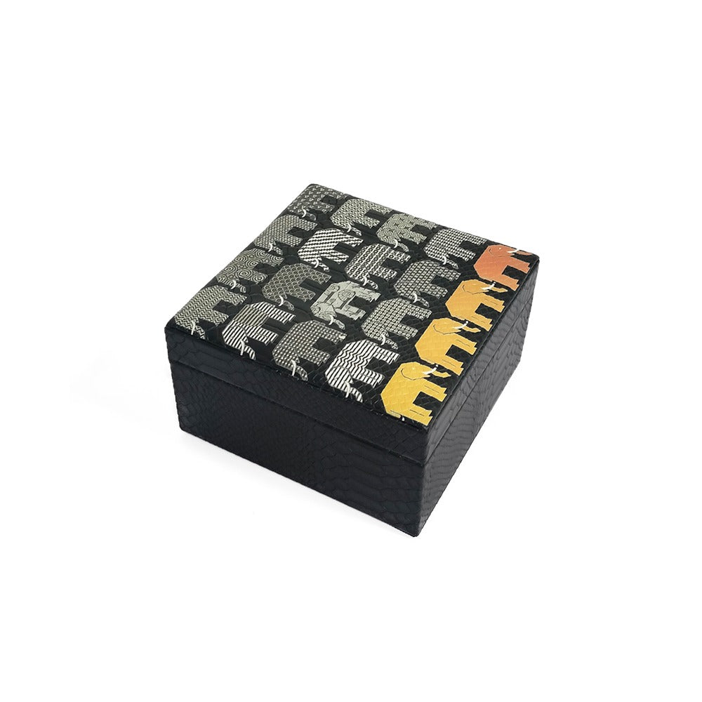 CAJA DE TE 4 NEGRO MATE PEDRO FRIEDEBERG