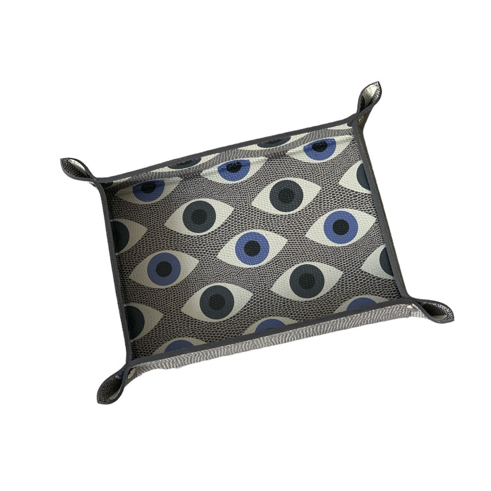 VACIA BOLSILLOS GRANDE REPTIL GRIS