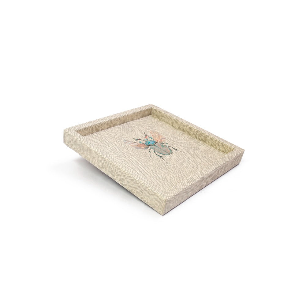 CHAROLA 18 X 18 RAYITAS CARNE