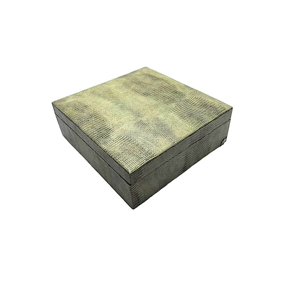 CAJA DECORATIVA GRANDE TEJUS CLARO LISO