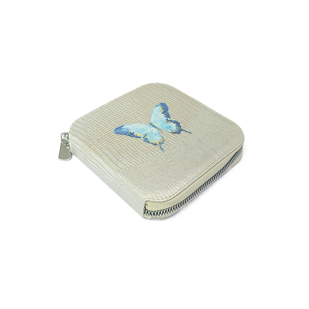 JOYERO DE VIAJE TEJUS PLATA BEIGE
