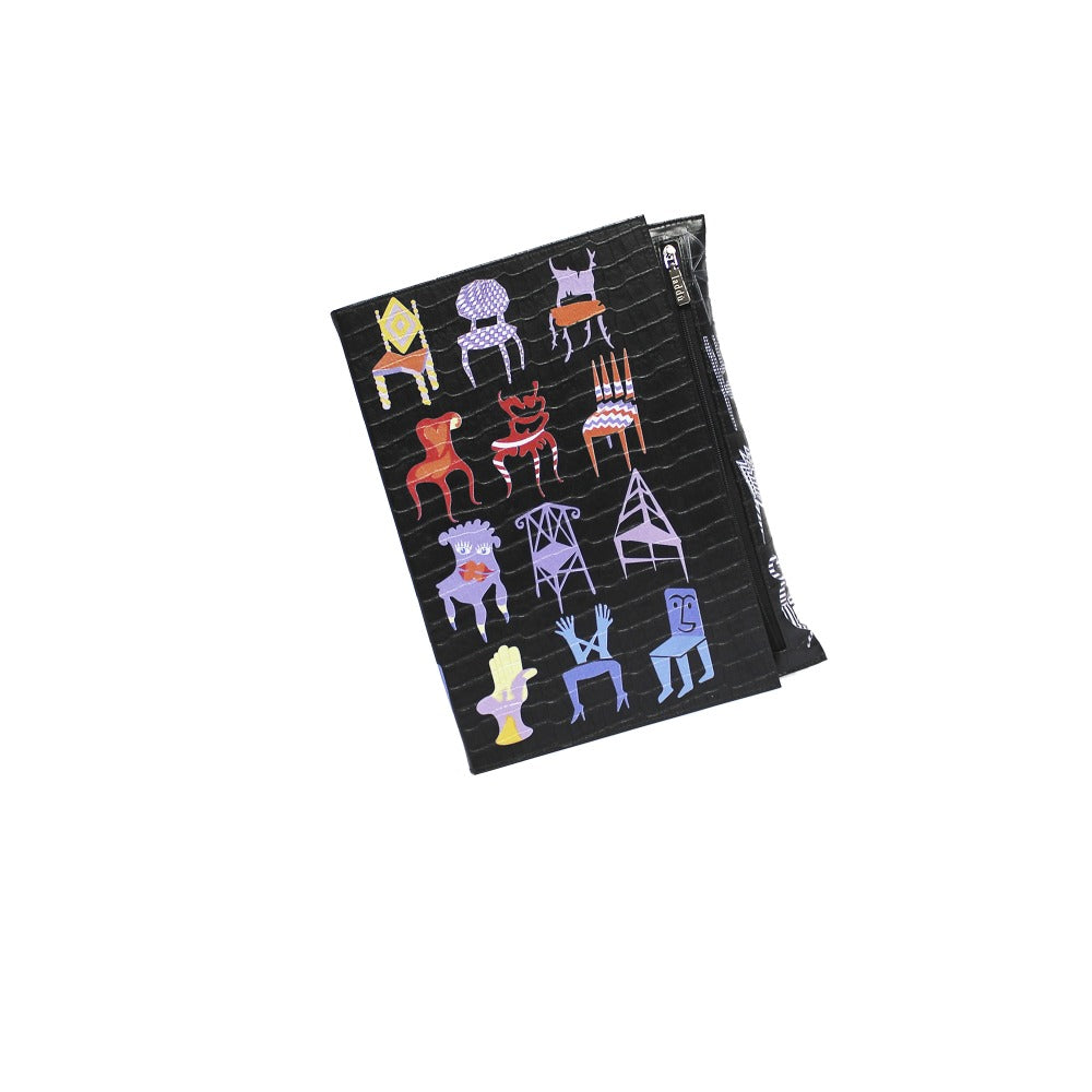 BACKGAMMON DE VIAJE CROCO NEGRO PEDRO FRIEDEBERG