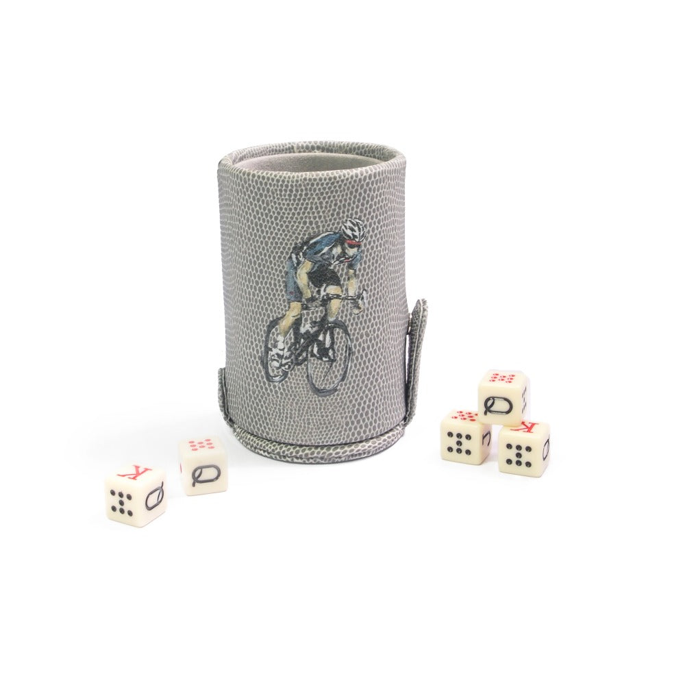 CUBILETE CON TAPA REPTIL GRIS TAY XACUR