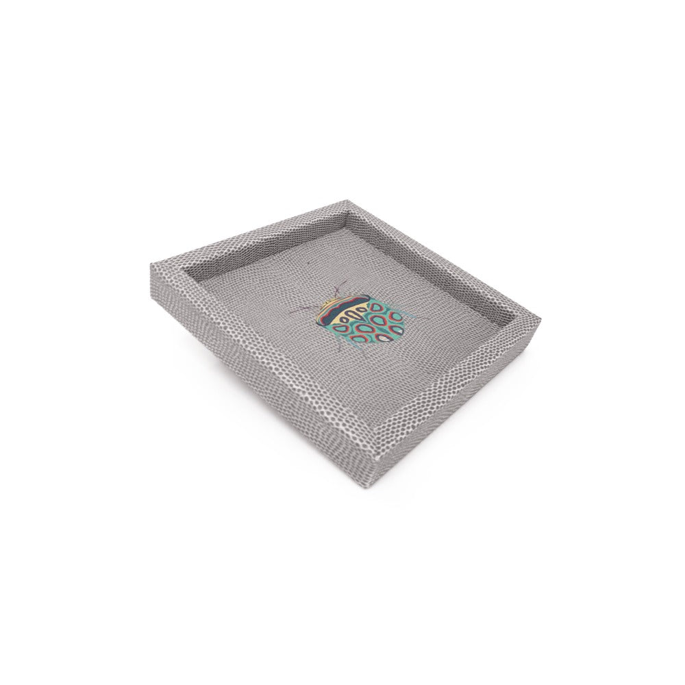 CHAROLA 15 X 15 REPTIL GRIS