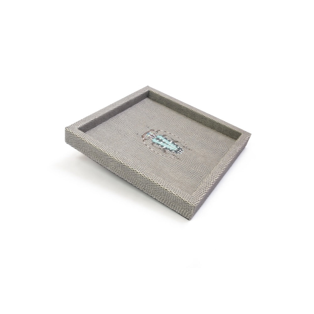 CHAROLA 18 X 18 REPTIL GRIS