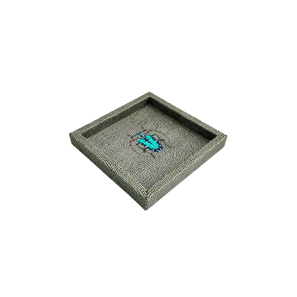 CHAROLA 15 X 15 REPTIL GRIS