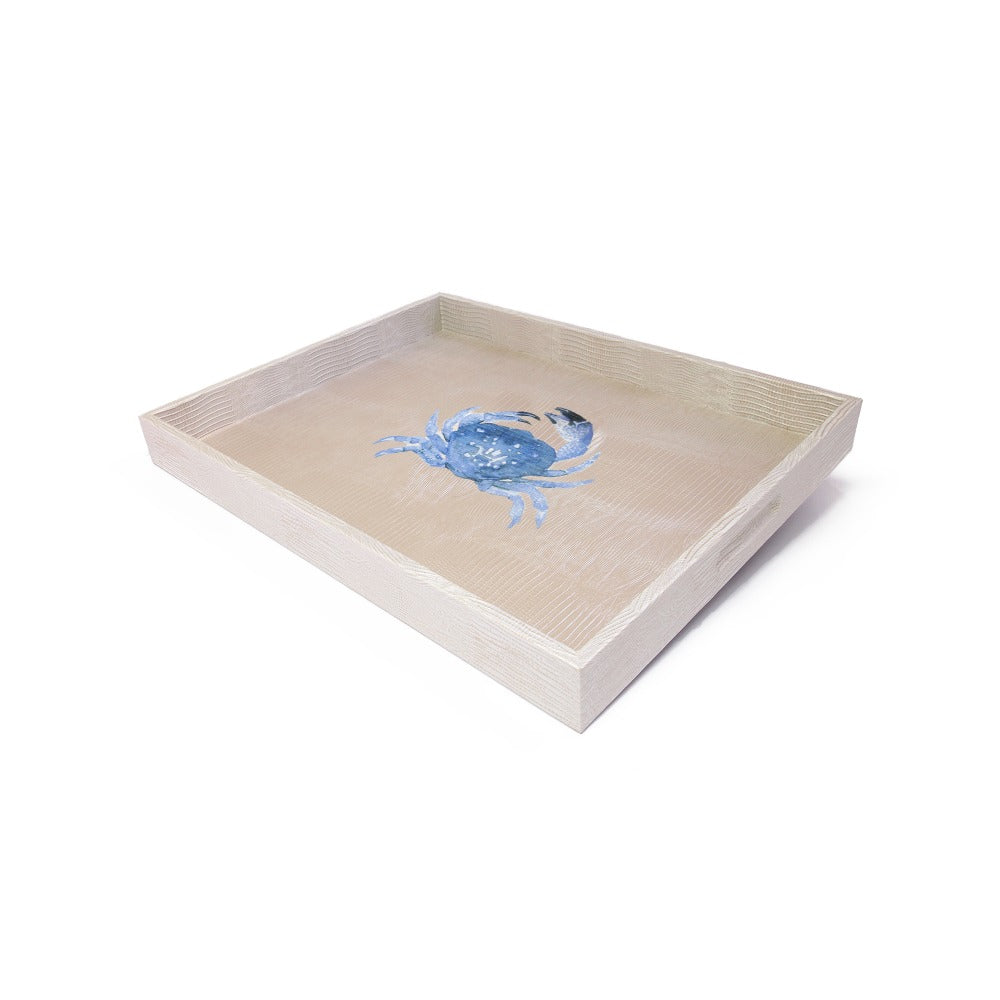 CHAROLA GRANDE TEJUS PLATA BEIGE