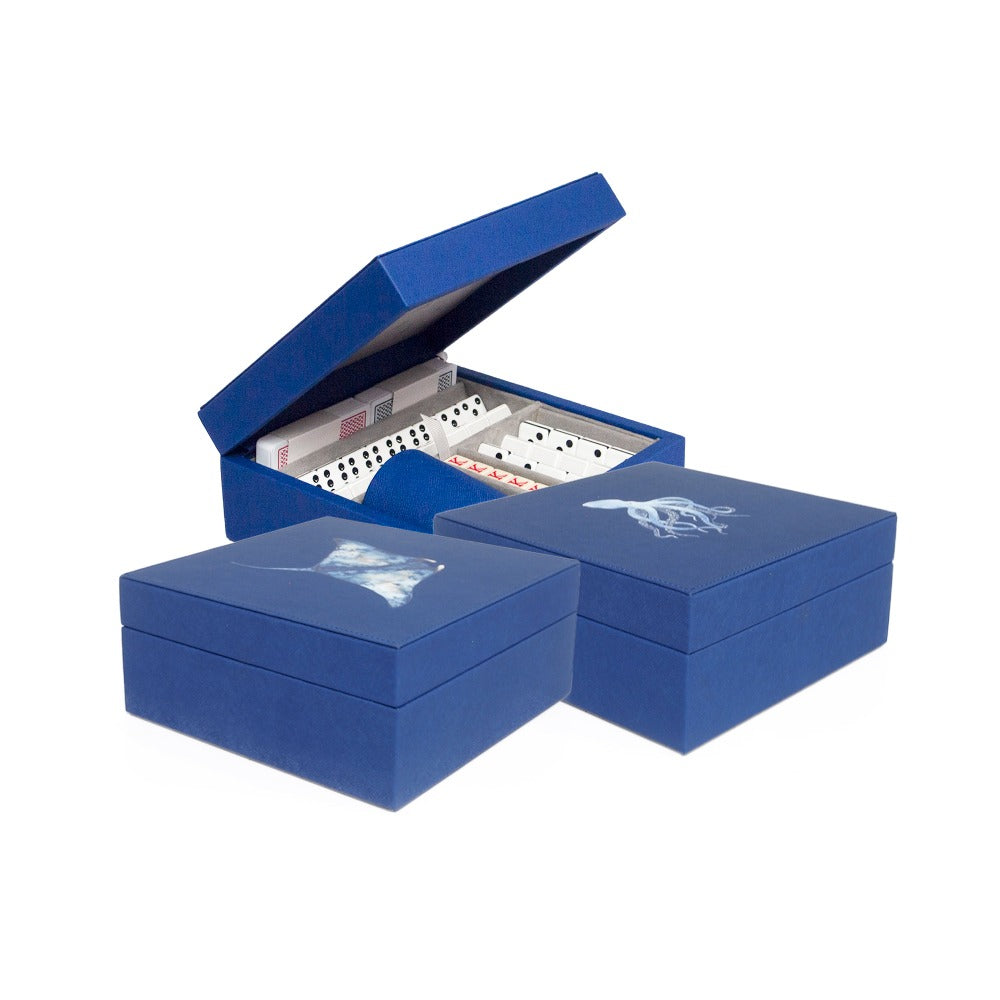 MINI CASINO MEDIUM BLUE LINING