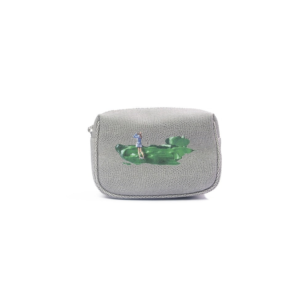 NECESER CHICO REPTIL GRIS TAY XACUR