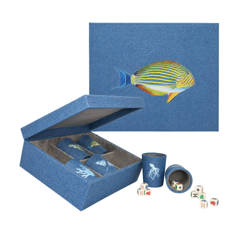 SET CUBILETES FIORE OCEANO