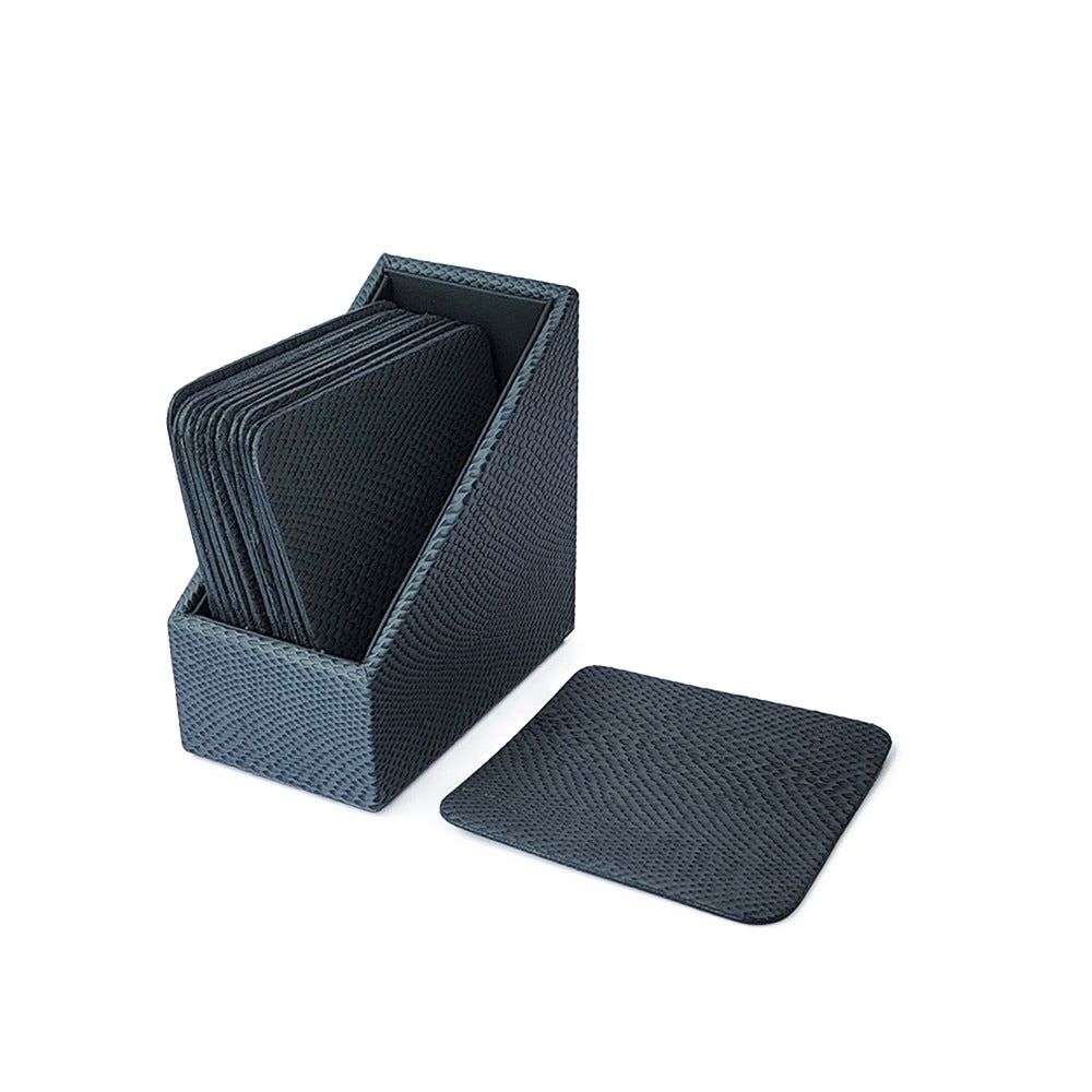 ESTUCHE PORTA VASOS CUADRADOS 12 LISO