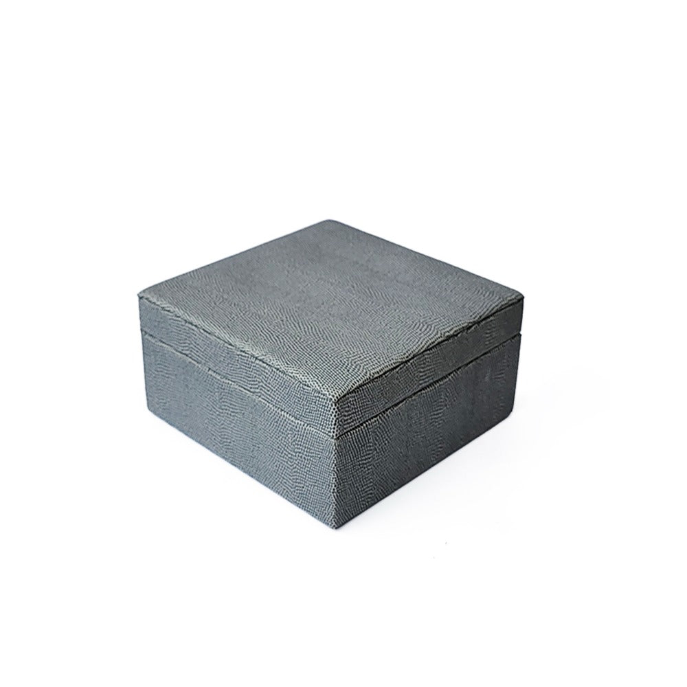 CAJA DE ACEITES 16 CON TAPA REPTIL GRIS LISO