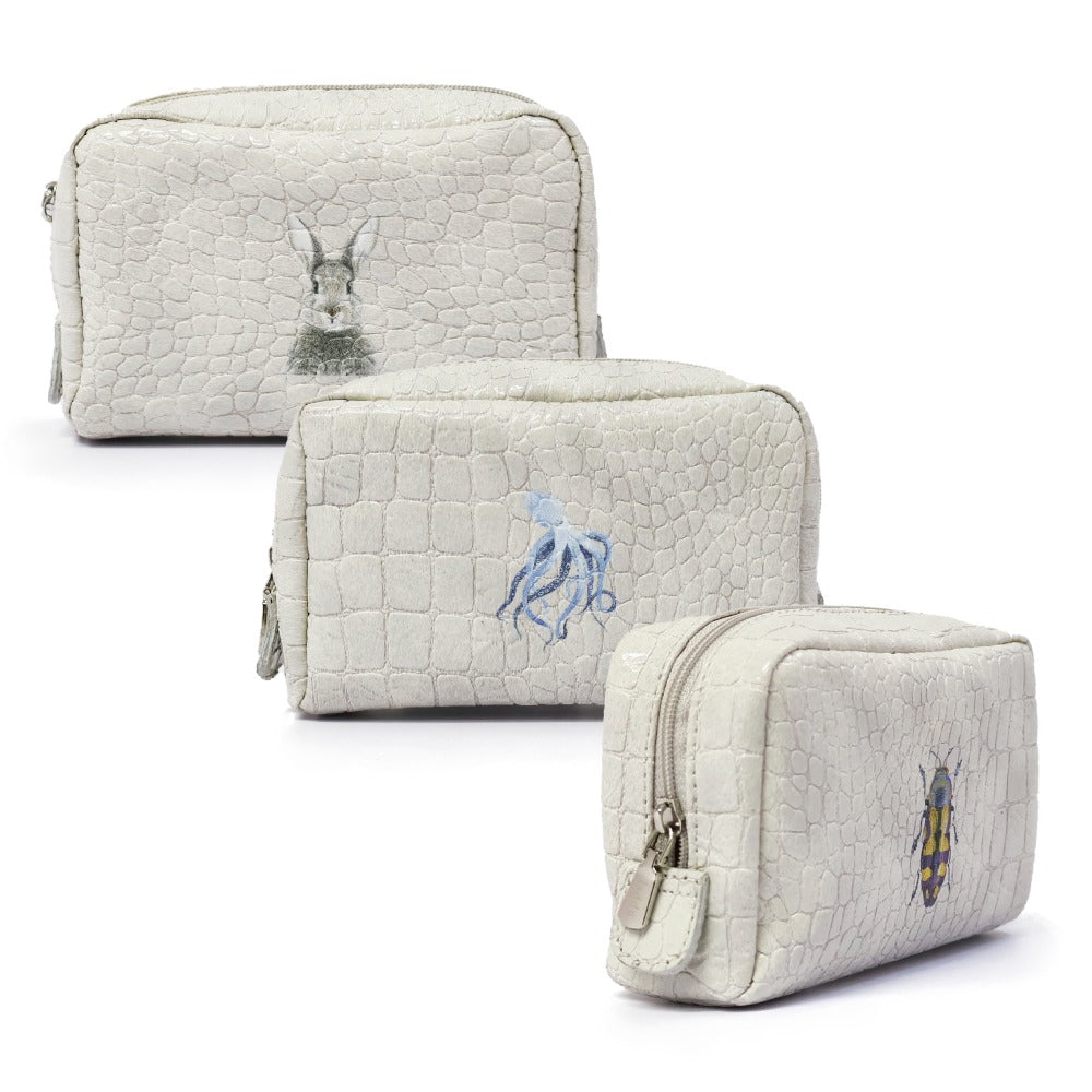 POUCH MONKEY WOMAN GRIS CLARO