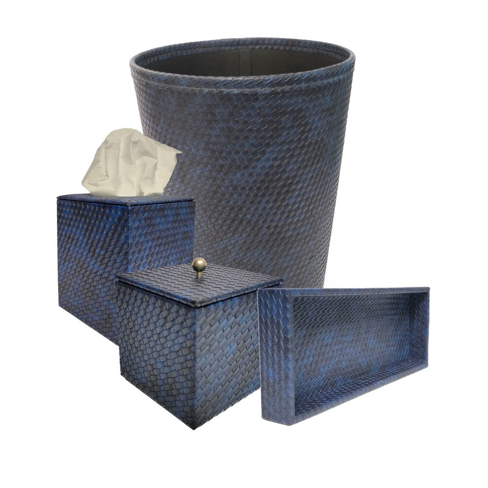 KIT BAÑO LUXIO AZUL