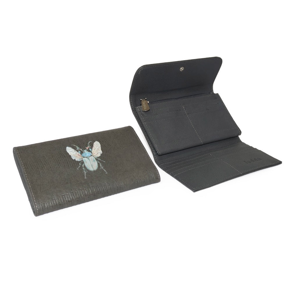 CARTERA LICHA GRIS ARMADILLO