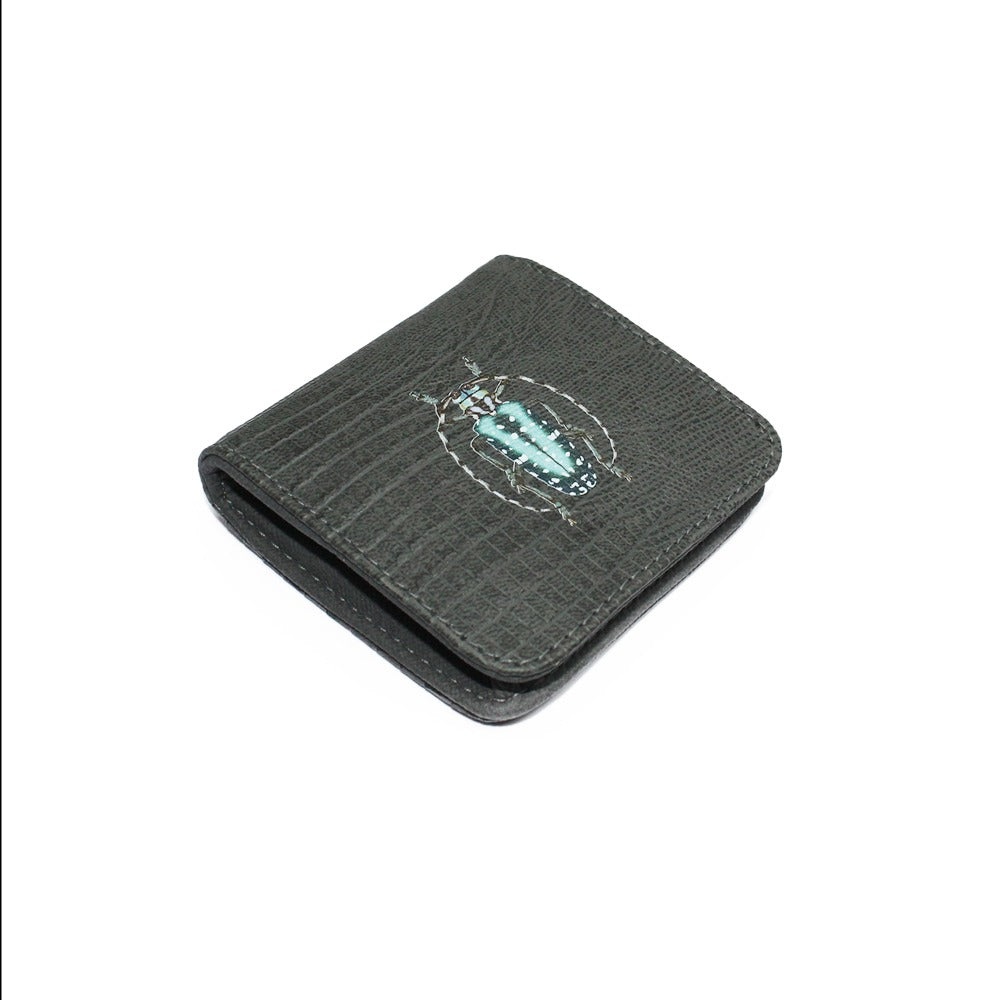 MONEDERO CUADRADO GRIS ARMADILLO