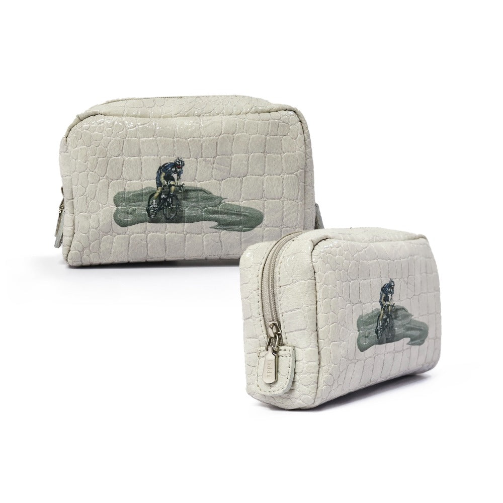 POUCH MONKEY WOMAN GRIS CLARO TAY XACUR