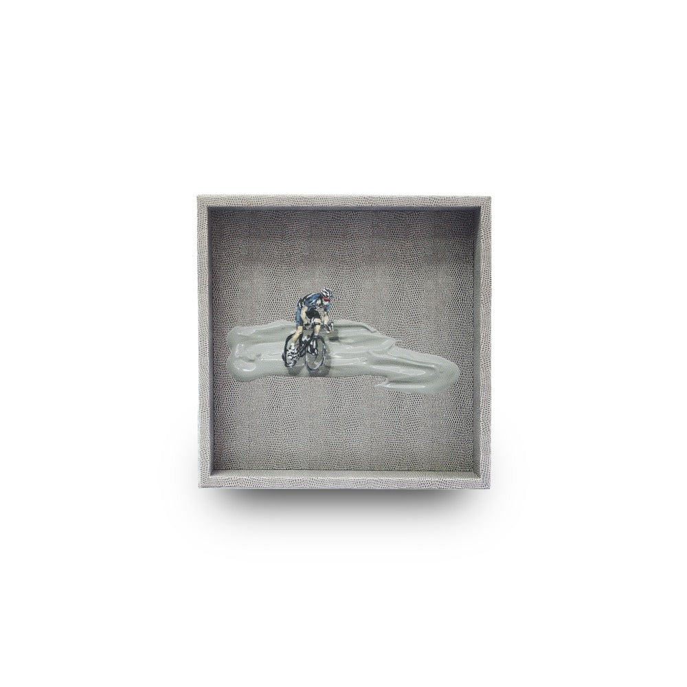 CHAROLA CUADRADA REPTIL GRIS TAY XACUR