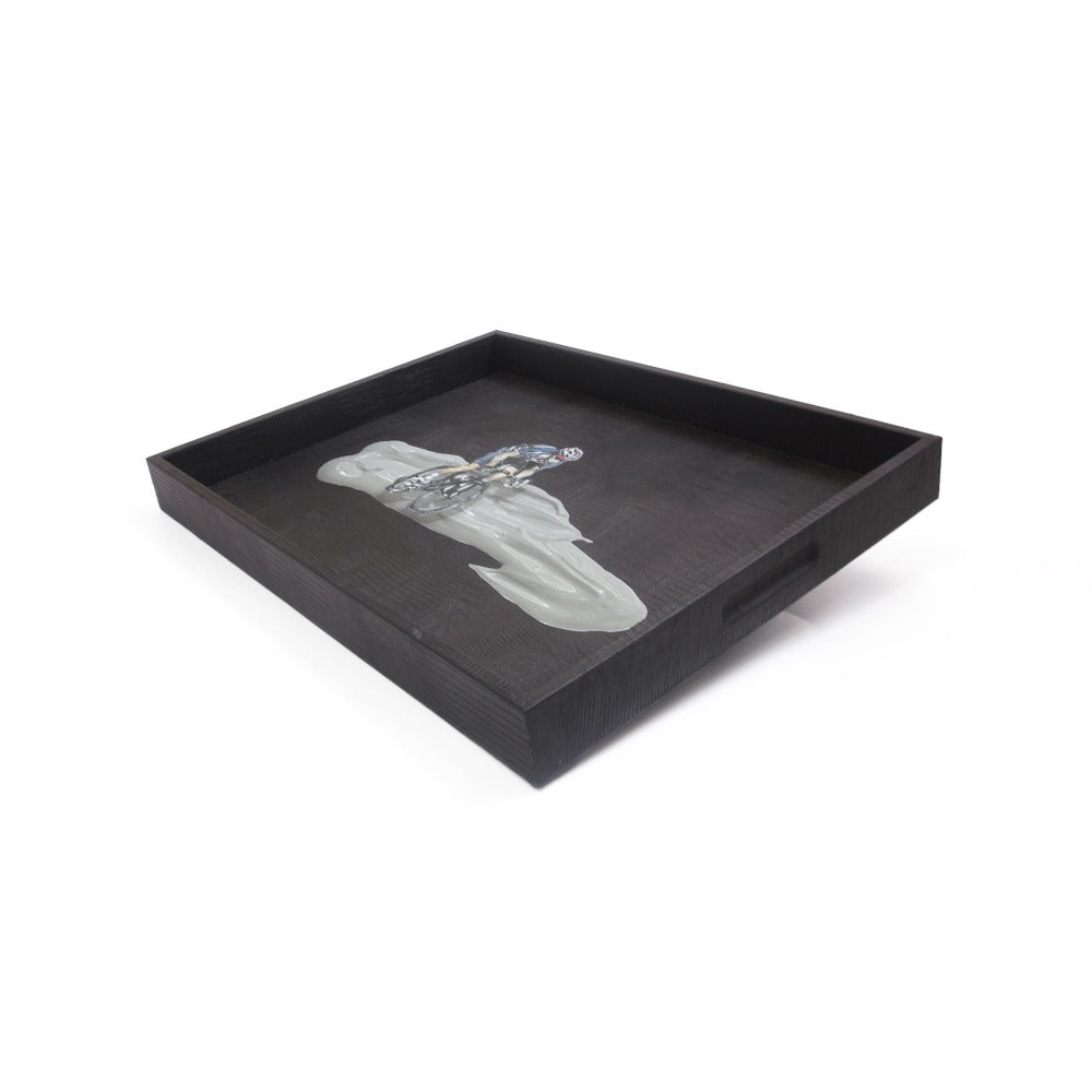 CHAROLA GRANDE NEGRO MATE ARMADILLO TAY XACUR