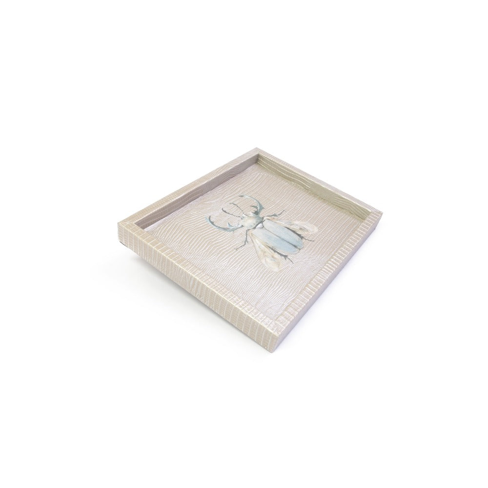 CHAROLA LADDU TEJUS PLATA BEIGE