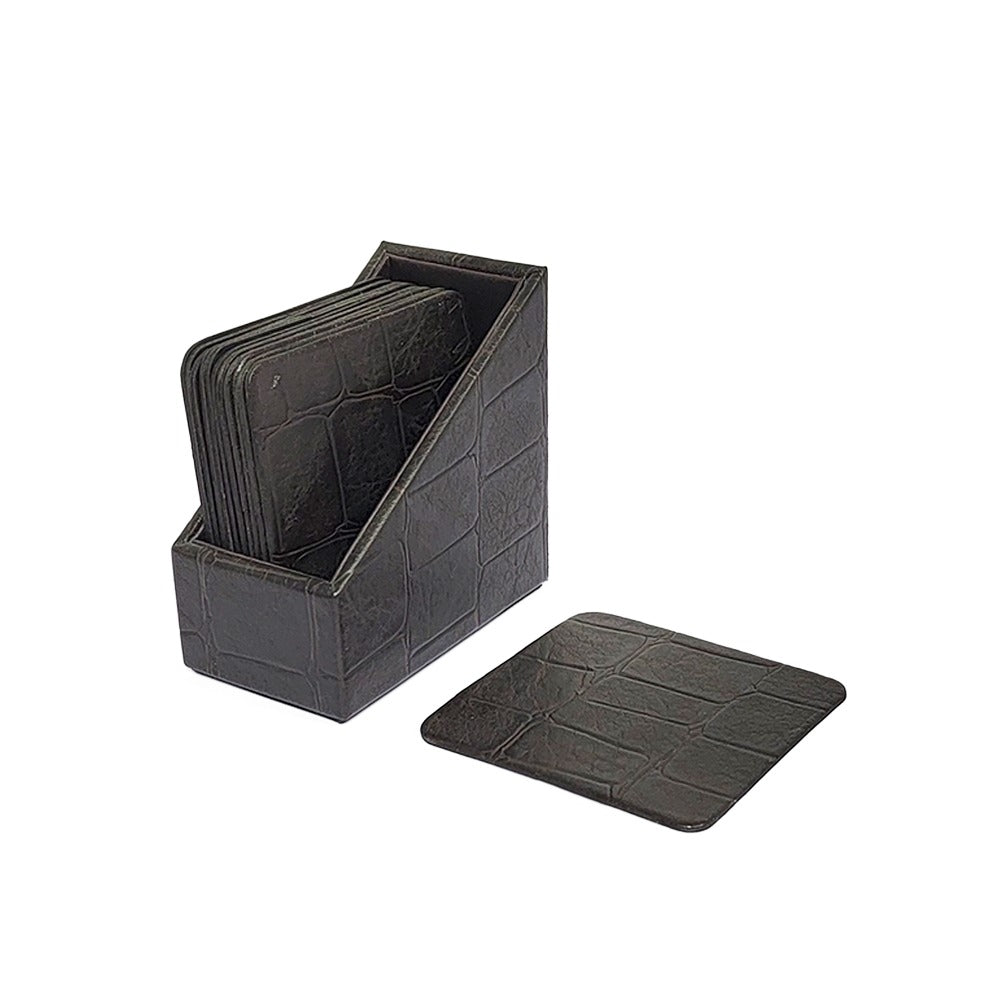 ESTUCHE PORTA VASOS CUADRADOS 12 LISO