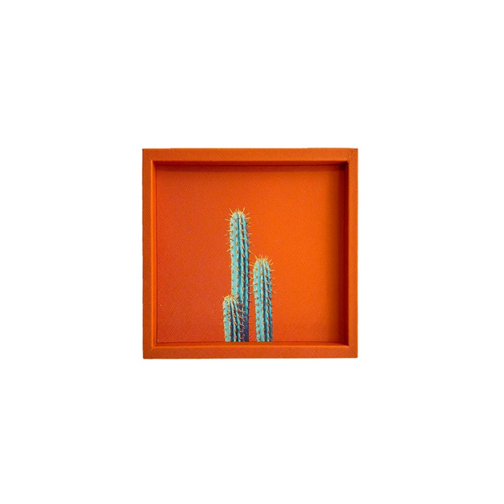 CHAROLA 15 X 15 FORRO NARANJA
