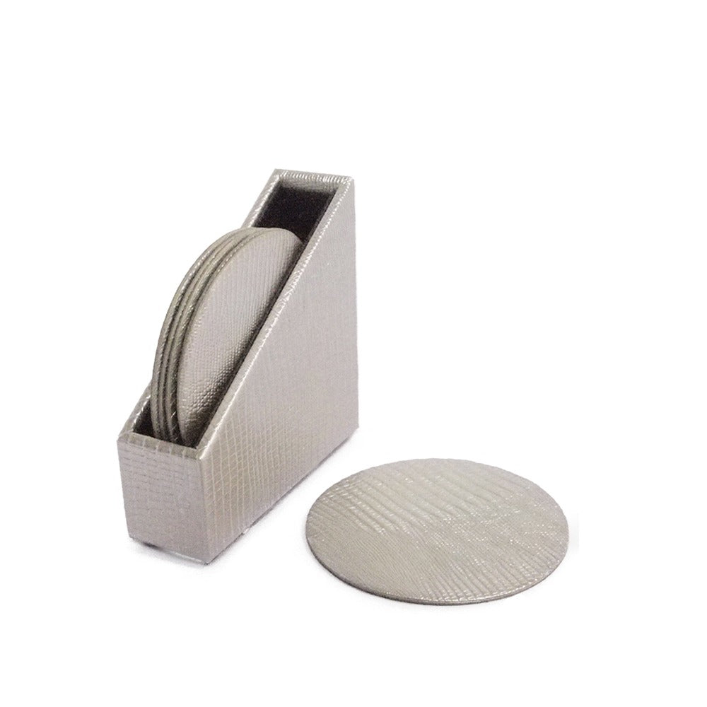 ESTUCHE PORTA VASOS CIRCULARES 6 LISO