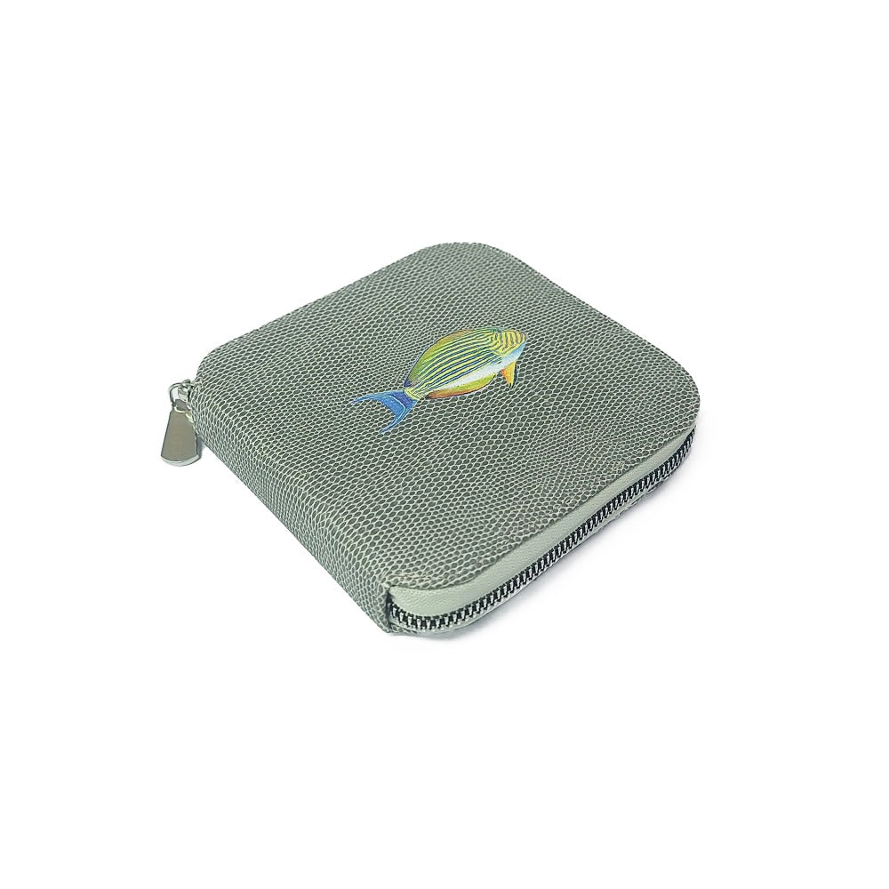 JOYERO DE VIAJE REPTIL GRIS